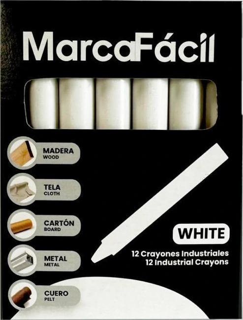 Tiza de Cera para Goma y Caucho