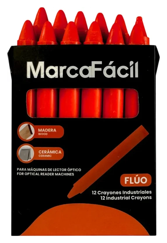 Crayón Industrial Flúo