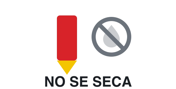 No se seca destapado